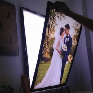 Alternative view of Tranh Điện Hít Nam Châm | Hộp Đèn Siêu Mỏng Nắp Hít